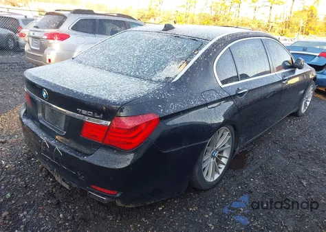 2009 BMW 750Li z USA, uszkodzony, nr VIN WBAKB83519CY62645